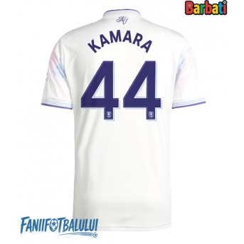 Aston Villa Boubacar Kamara #44 Tricou Fotbal Replică 2025-26 Barbati Treilea